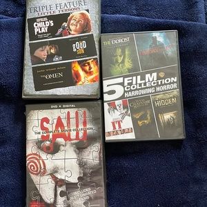 Horror Movie Bundle 3 DVD’s